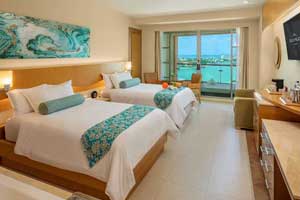 Lagoon View Superior Deluxe Room at Beach Palace Cancun